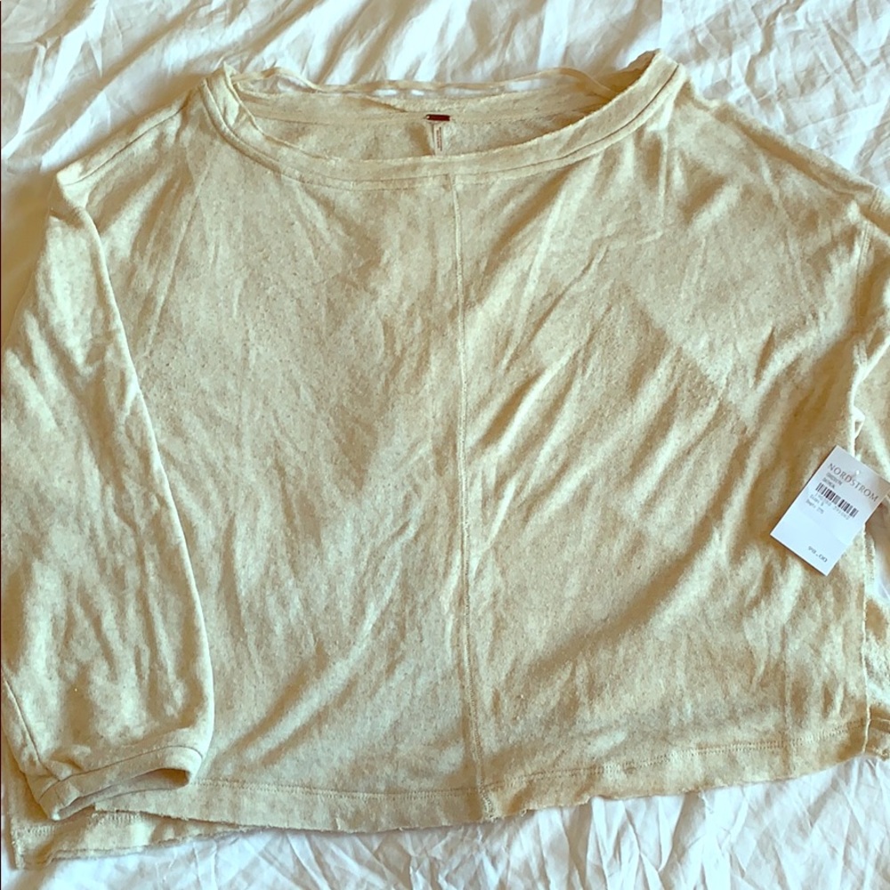 NWT lightweight free people sweatshirt